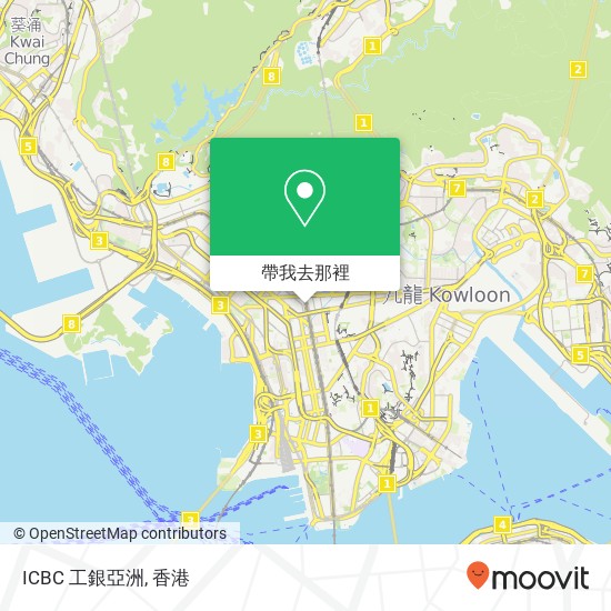 ICBC 工銀亞洲地圖