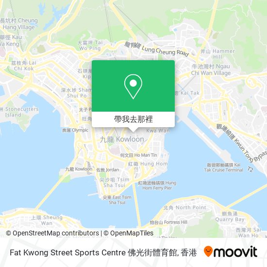 Fat Kwong Street Sports Centre 佛光街體育館地圖