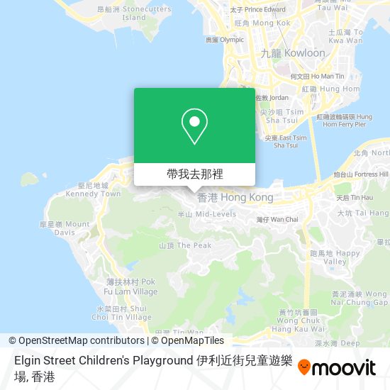Elgin Street Children's Playground 伊利近街兒童遊樂場地圖