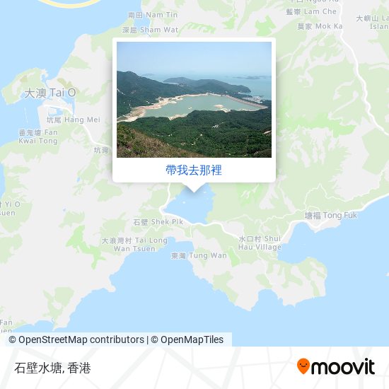 石壁水塘地圖