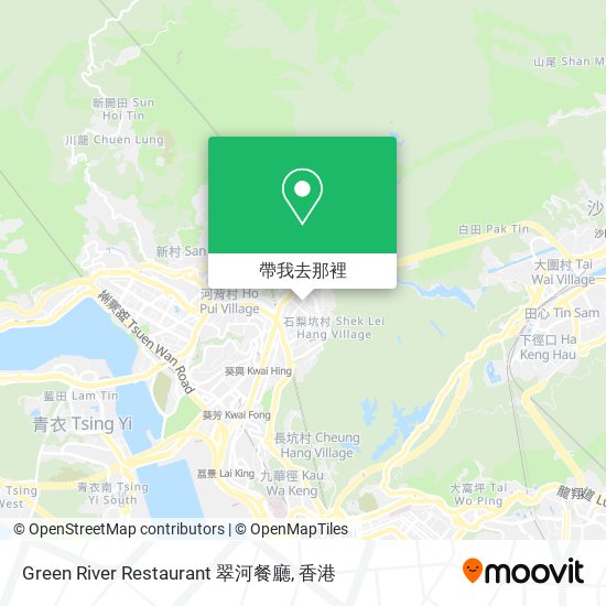 Green River Restaurant 翠河餐廳地圖