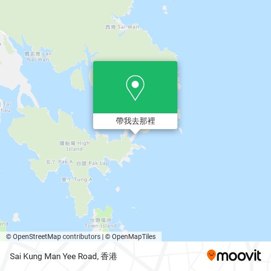 Sai Kung Man Yee Road地圖