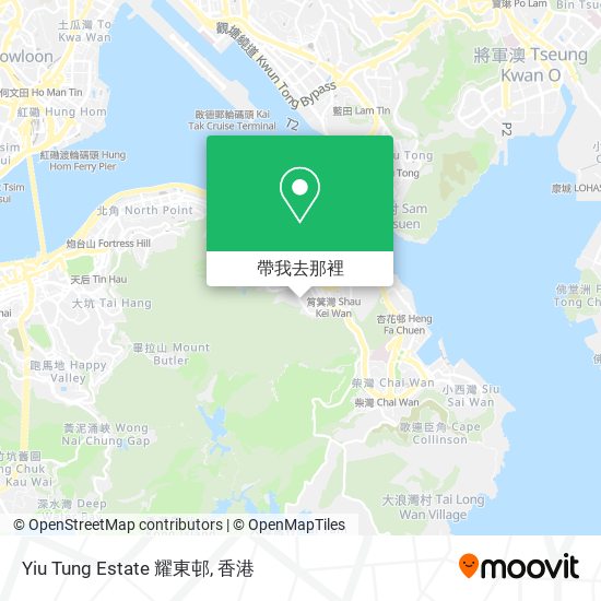 Yiu Tung Estate 耀東邨地圖