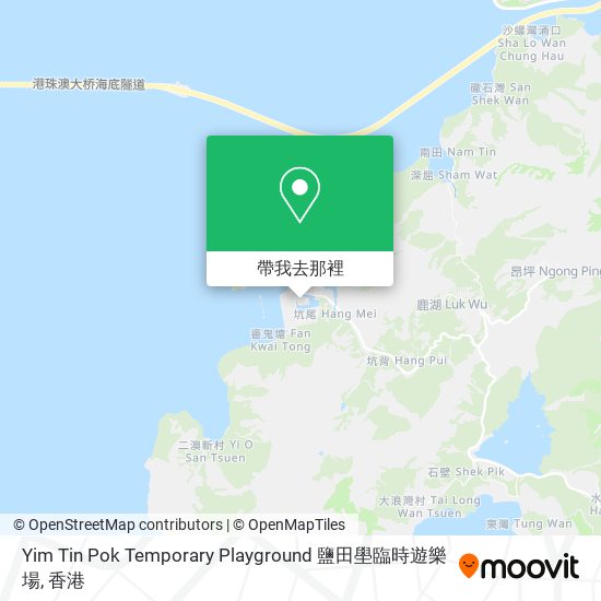 Yim Tin Pok Temporary Playground 鹽田壆臨時遊樂場地圖