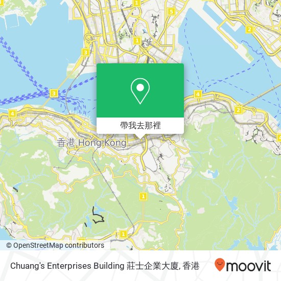 Chuang's Enterprises Building 莊士企業大廈地圖