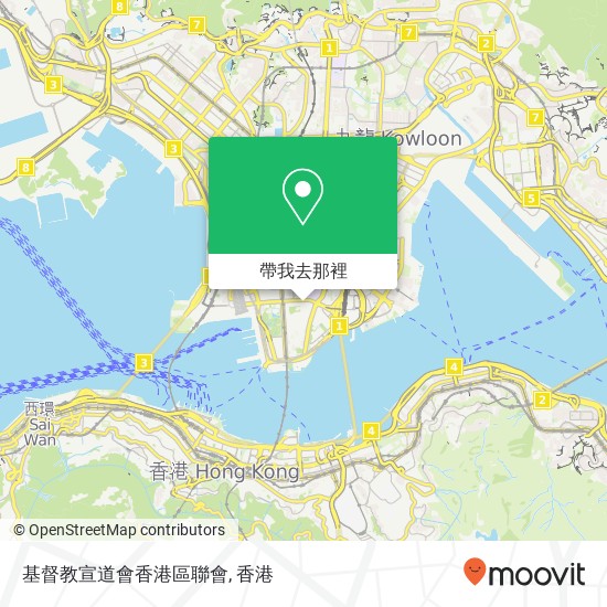 基督教宣道會香港區聯會地圖