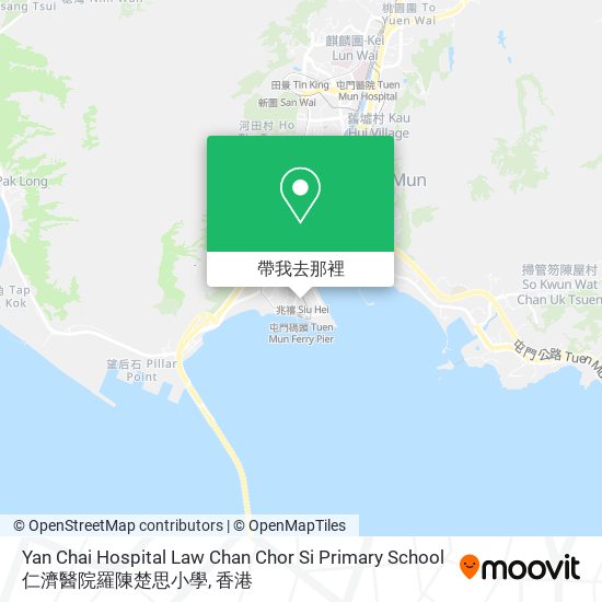 Yan Chai Hospital Law Chan Chor Si Primary School 仁濟醫院羅陳楚思小學地圖