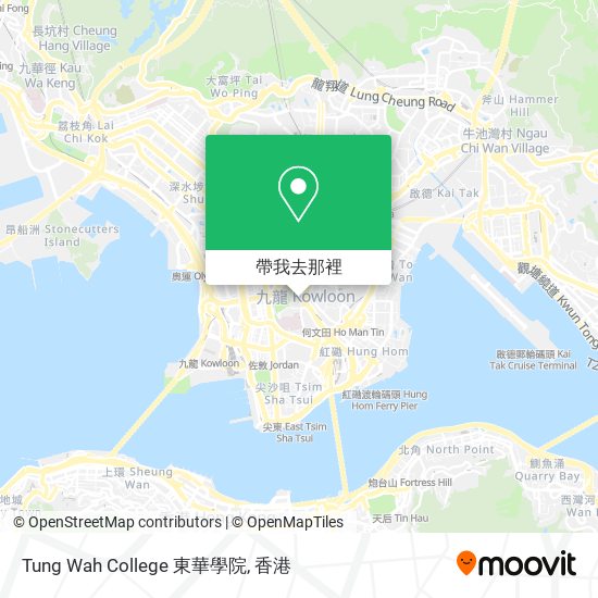 Tung Wah College 東華學院地圖