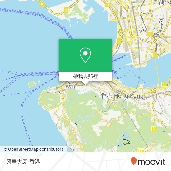興華大廈地圖