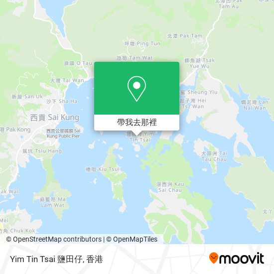 Yim Tin Tsai 鹽田仔地圖