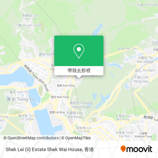 Shek Lei (ii) Estate Shek Wai House地圖
