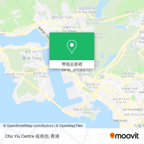 Cho Yiu Centre 祖堯坊地圖