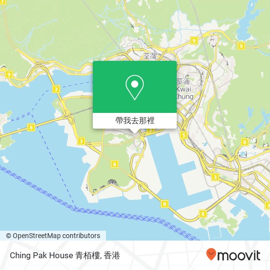 Ching Pak House 青栢樓地圖