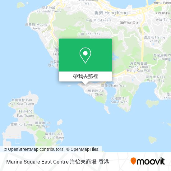 Marina Square East Centre 海怡東商場地圖