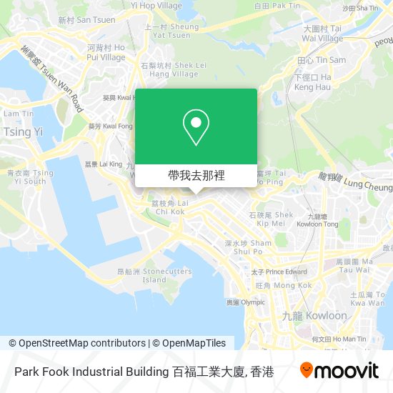 Park Fook Industrial Building 百福工業大廈地圖