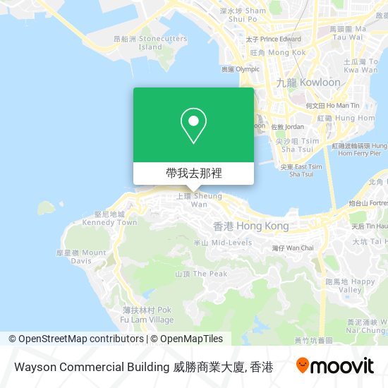 Wayson Commercial Building 威勝商業大廈地圖