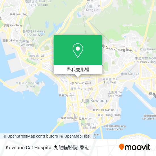 Kowloon Cat Hospital 九龍貓醫院地圖