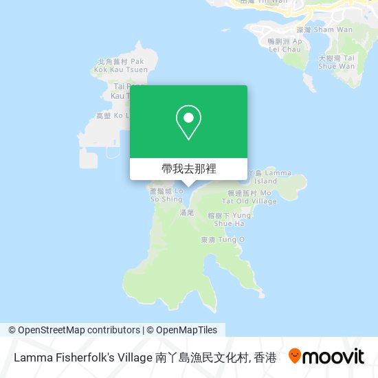 Lamma Fisherfolk's Village 南丫島漁民文化村地圖