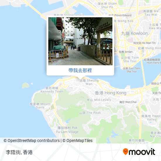 李陞街地圖