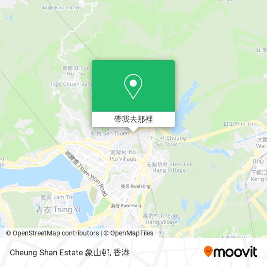 Cheung Shan Estate 象山邨地圖