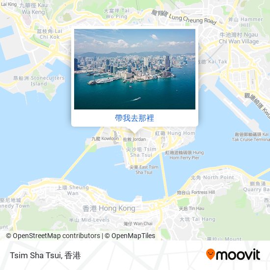 Tsim Sha Tsui地圖