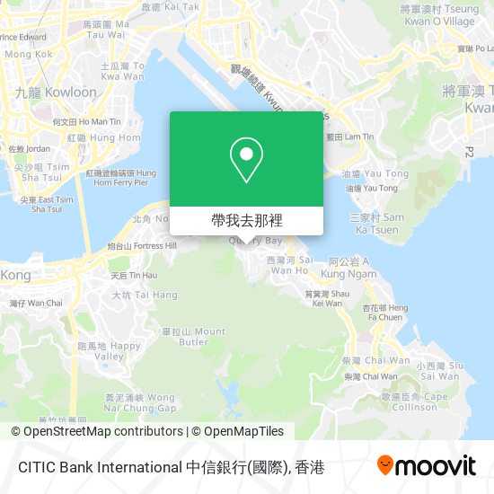 CITIC Bank International 中信銀行(國際)地圖