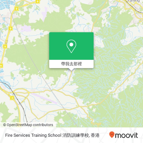 Fire Services Training School 消防訓練學校地圖