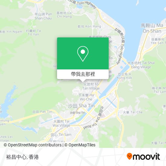 裕昌中心地圖