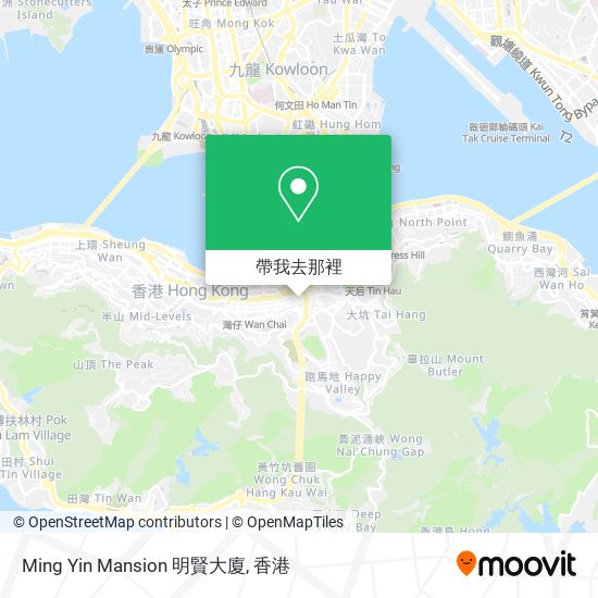Ming Yin Mansion 明賢大廈地圖
