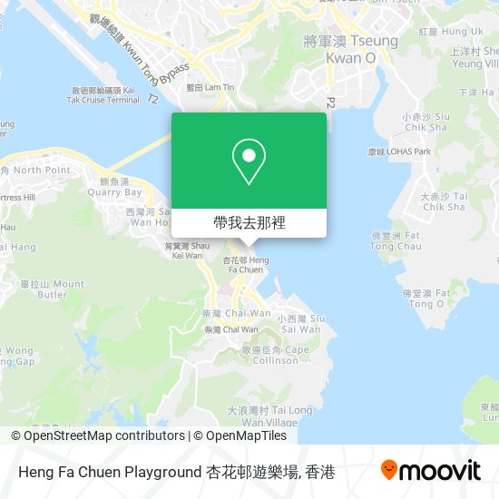 Heng Fa Chuen Playground 杏花邨遊樂場地圖