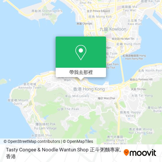 Tasty Congee & Noodle Wantun Shop 正斗粥麵專家地圖