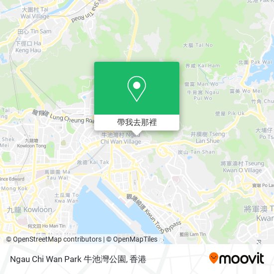 Ngau Chi Wan Park 牛池灣公園地圖