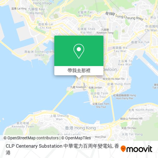 CLP Centenary Substation 中華電力百周年變電站地圖