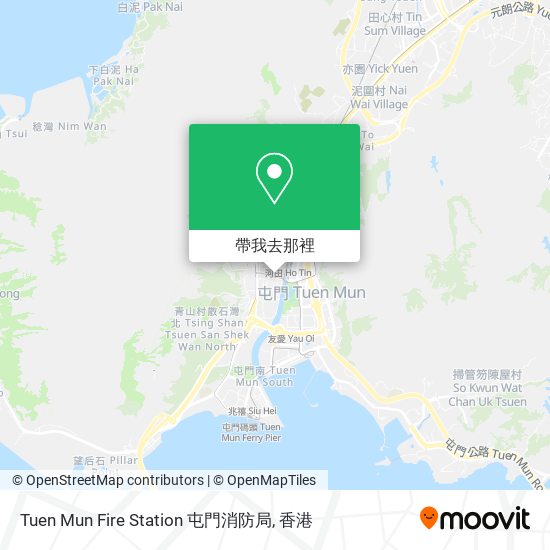 Tuen Mun Fire Station 屯門消防局地圖