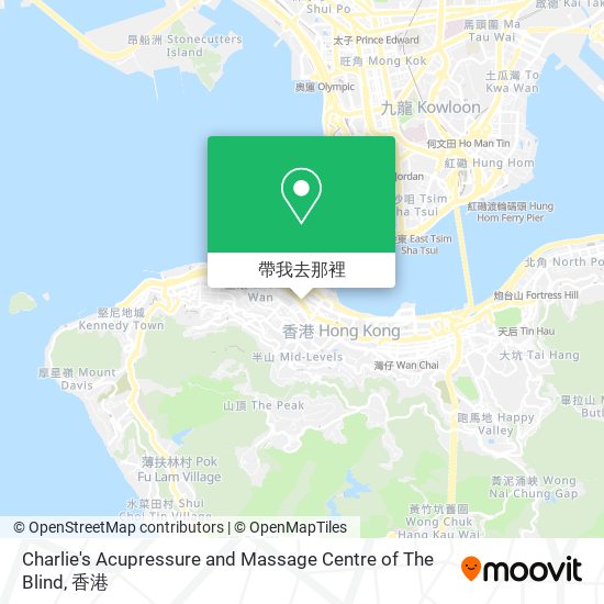 Charlie's Acupressure and Massage Centre of The Blind地圖