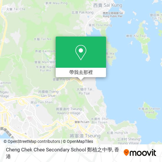 Cheng Chek Chee Secondary School 鄭植之中學地圖