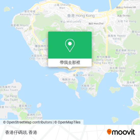 香港仔碼頭地圖