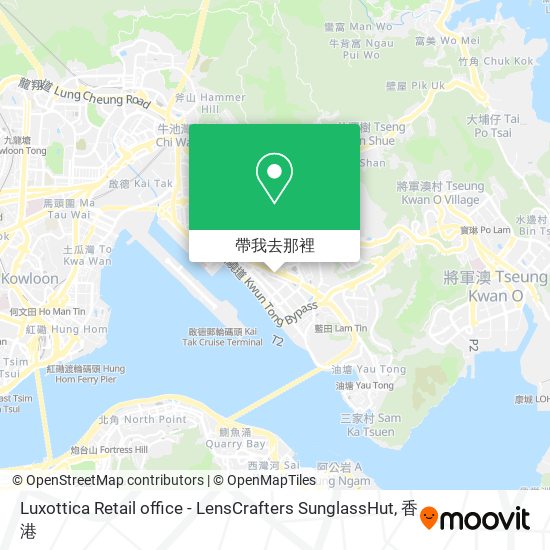 Luxottica Retail office - LensCrafters SunglassHut地圖