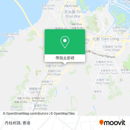 丹桂村路地圖