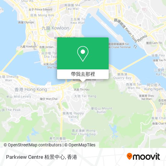 Parkview Centre 栢景中心地圖