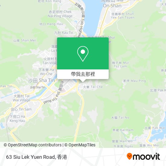 63 Siu Lek Yuen Road地圖