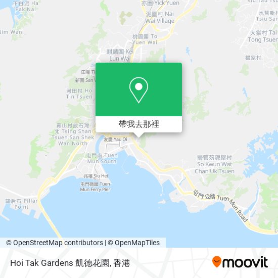 Hoi Tak Gardens 凱德花園地圖