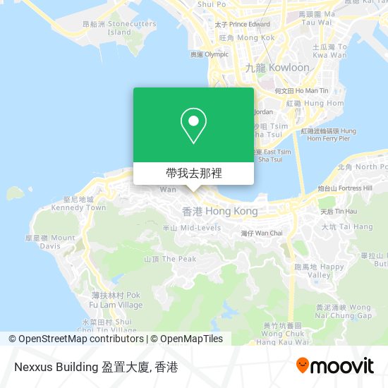 Nexxus Building 盈置大廈地圖