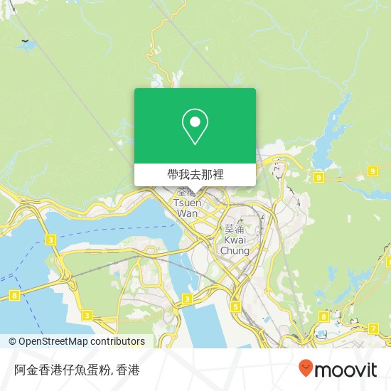 阿金香港仔魚蛋粉地圖