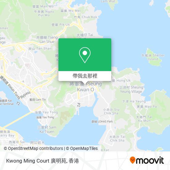Kwong Ming Court 廣明苑地圖