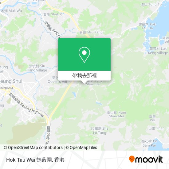 Hok Tau Wai 鶴藪圍地圖