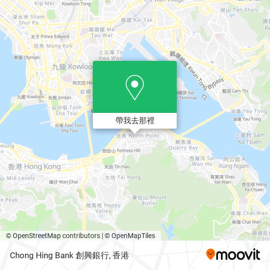 Chong Hing Bank 創興銀行地圖