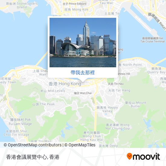 香港會議展覽中心地圖