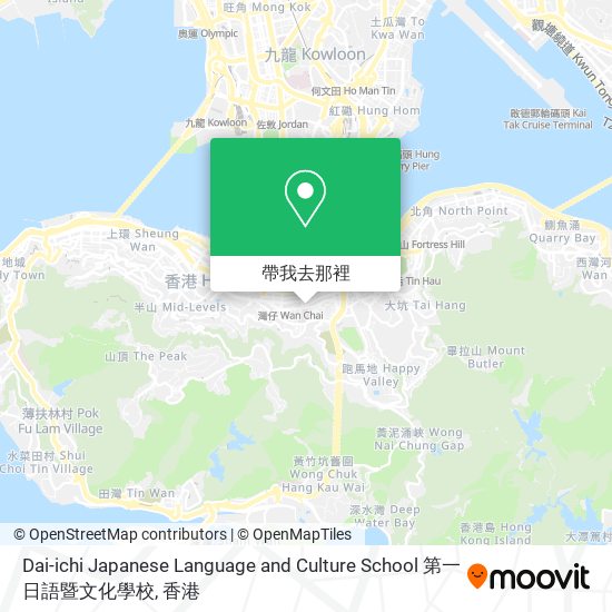Dai-ichi Japanese Language and Culture School 第一日語暨文化學校地圖