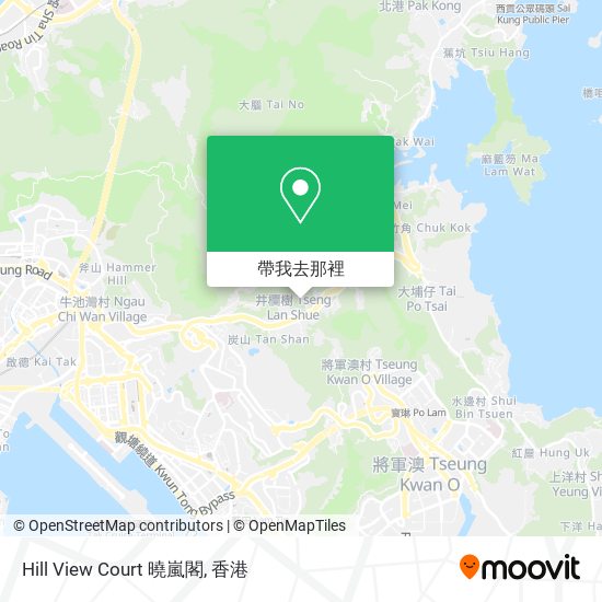 Hill View Court 曉嵐閣地圖